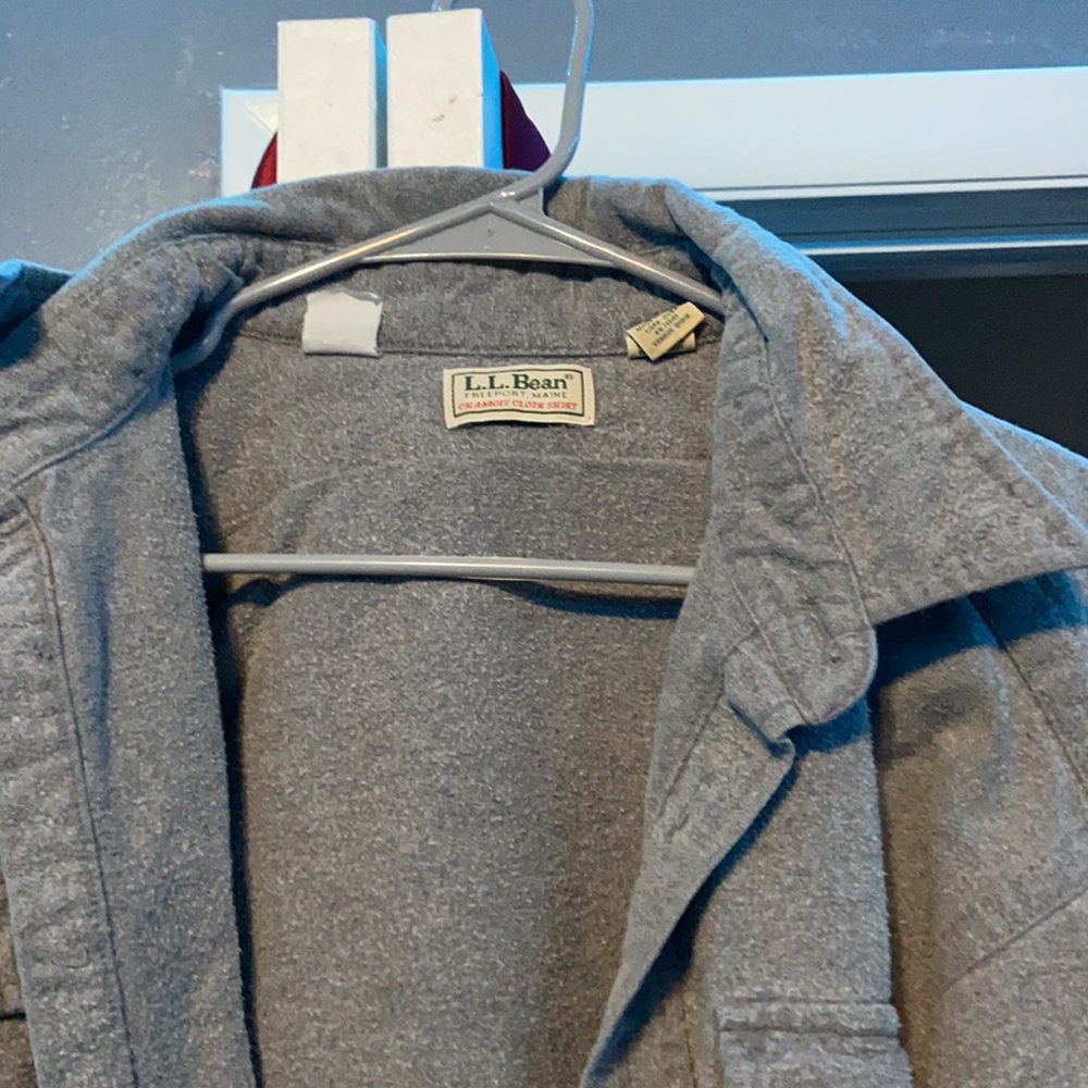 Grey button down - Picture 2 of 4